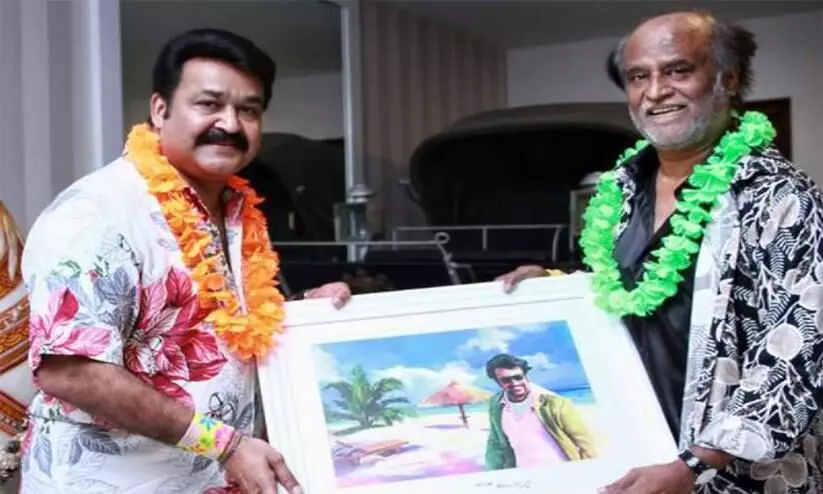 Mohanlal is a good human being and great actor: Rajinikanth