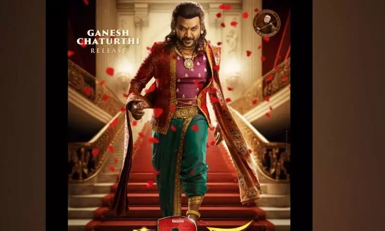 Royal look of Lawrence from Chandramukhi 2 unveiled