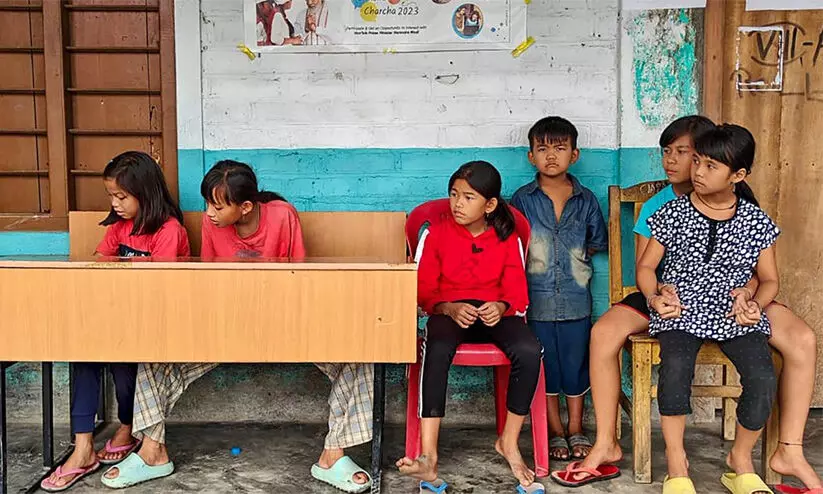 Manipur school children