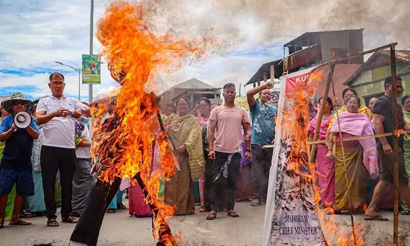 മണിപ്പൂരിലെ ബിഷ്ണാപൂരിൽ വീണ്ടും സംഘർഷം; മൂന്ന് പേർ കൊല്ലപ്പെട്ടു