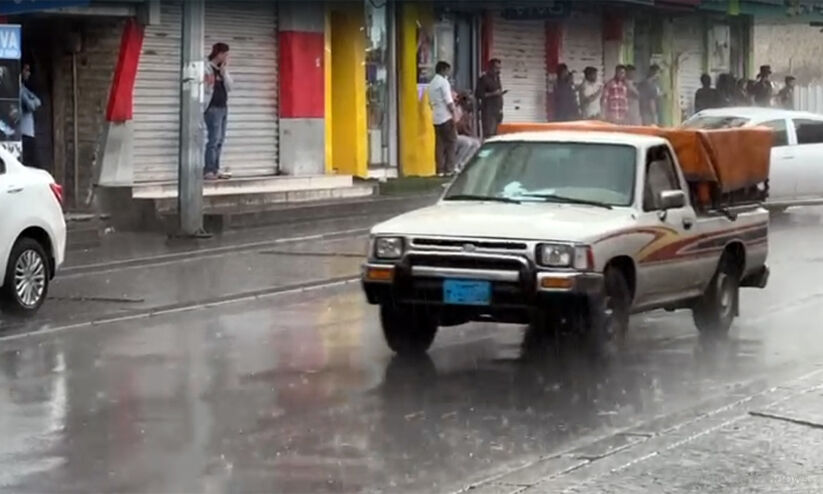 Unexpected Weather Phenomena in Abaha and Khamis Mushait: Rain, Snow, and Hail amidst Intense Summer Heat