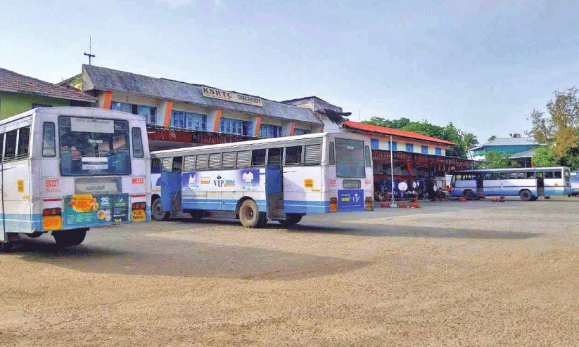 Chalakudy KSRTC depot