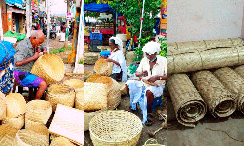 Weaving workers