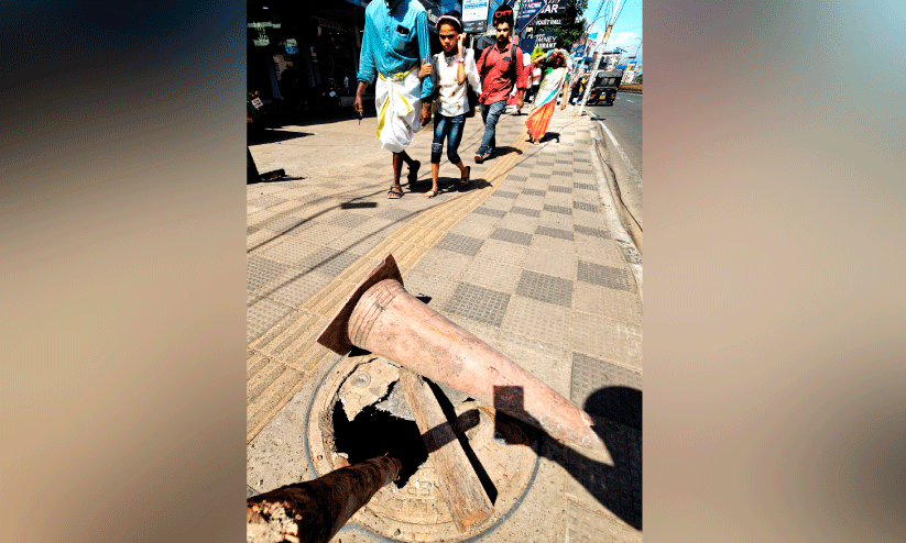 Vehicles encroaching on footpaths