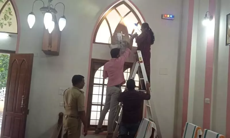 കടമ്മനിട്ട കല്ലേലി മാർത്തോമ്മ പള്ളിയിൽ മോഷണം