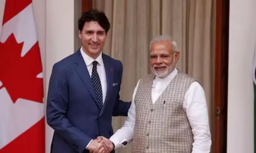 modi and justin trudeau