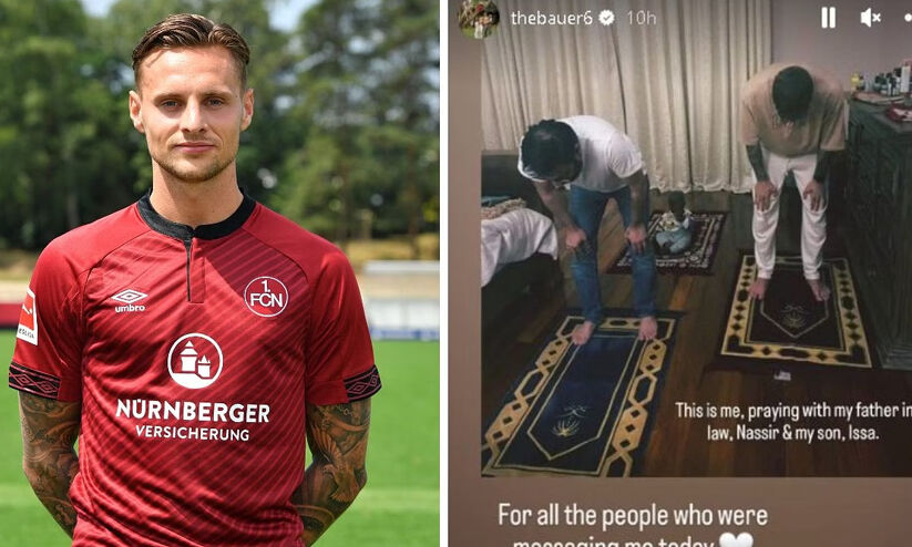 German Football Player Robert Bauer Converts to Islam: Embracing a New Faith and Joining Al-Tai FC