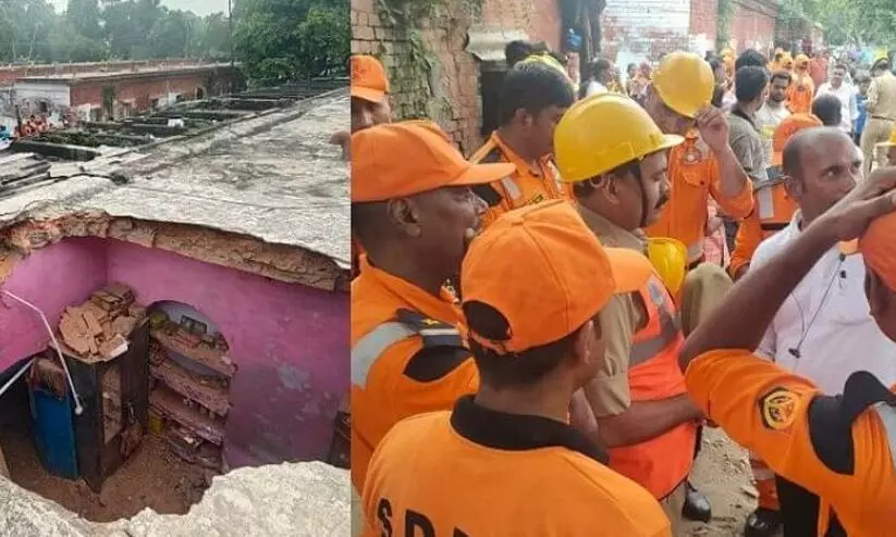 വീടിന്റെ മേൽക്കൂര തകർന്നുവീണ് കുടുംബത്തിലെ അഞ്ചുപേർ മരിച്ചു