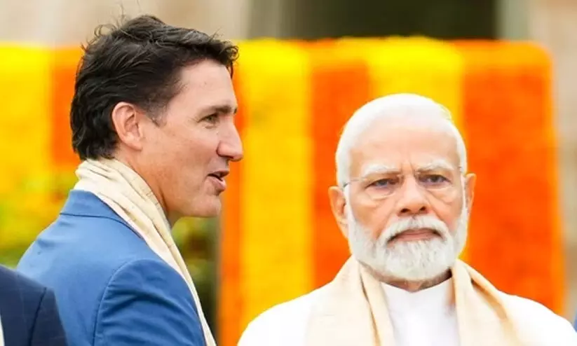 modi and justin trudeau