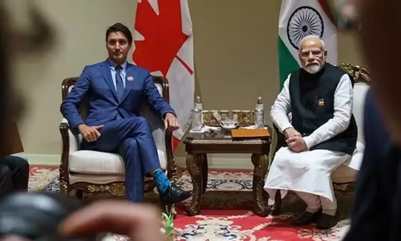 modi and justin trudeau