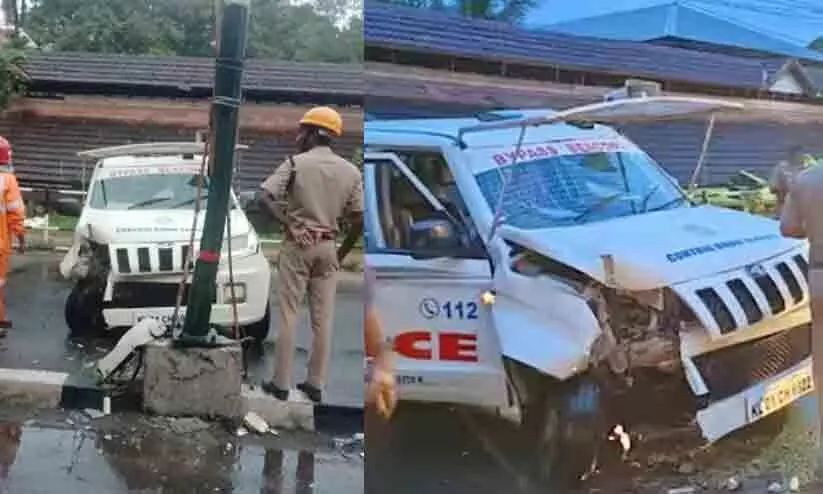 police vehicle accident