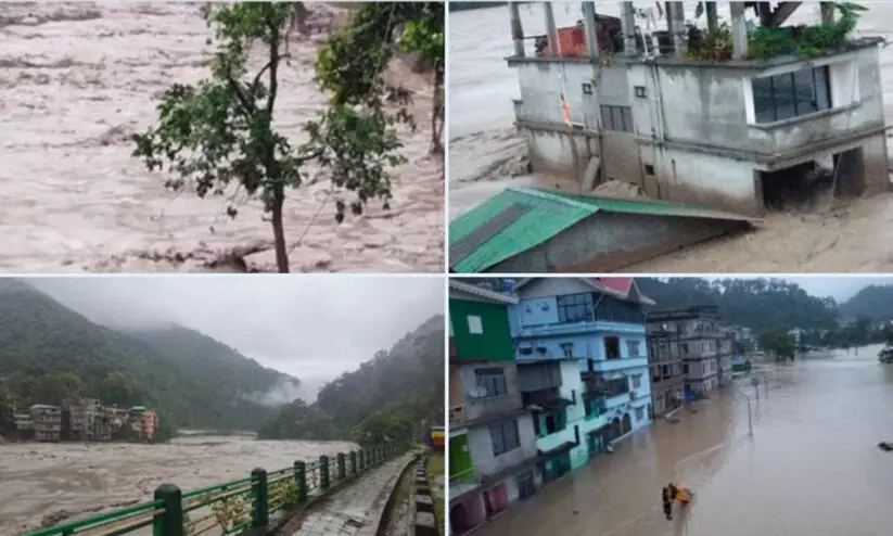 sikkim flash flood