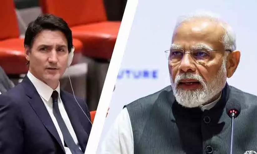 Justin Trudeau and PM Modi