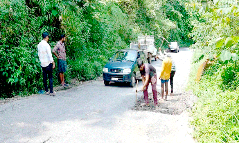 കൊട്ടിയൂർ -വയനാട് ചുരം പാത: അറ്റകുറ്റപ്പണികൾ പുനരാരംഭിച്ചു