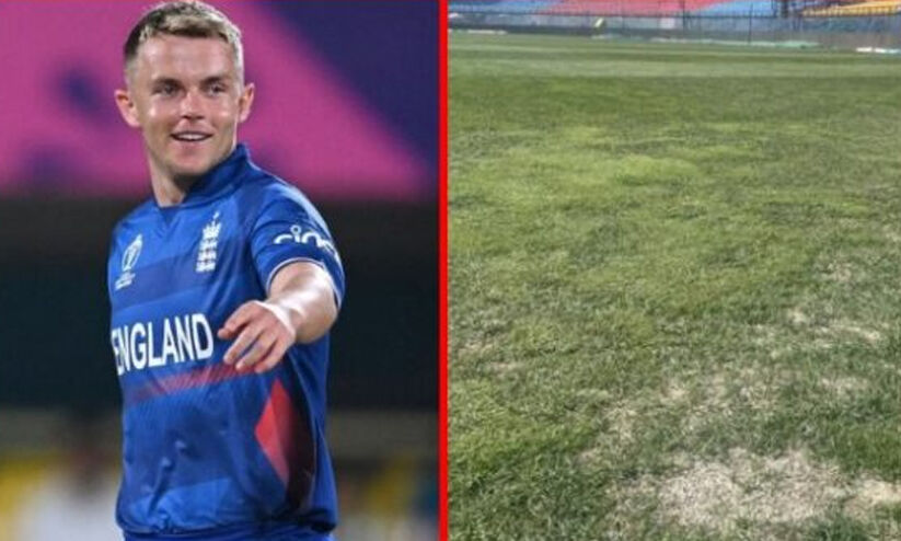 England All-rounder Sam Curran Criticizes Poor Outfield Conditions at Dharamsala Cricket World Cup Venue