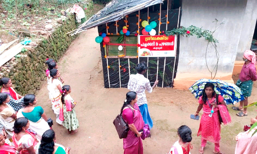 ദുർഘട പാത താണ്ടേണ്ട; കട്ടമുടിയിൽ​​ കടകൾ എത്തി