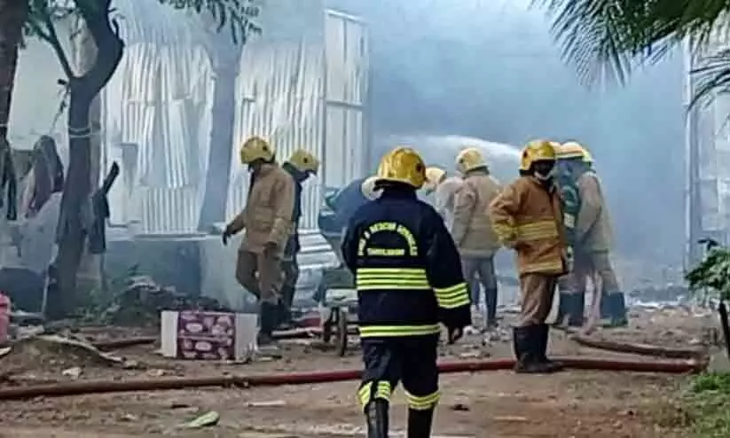 11 dead in two cracker related fire accidents at Sivakasi