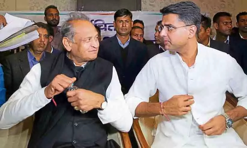 Ashok Gehlot, Sachin Pilot