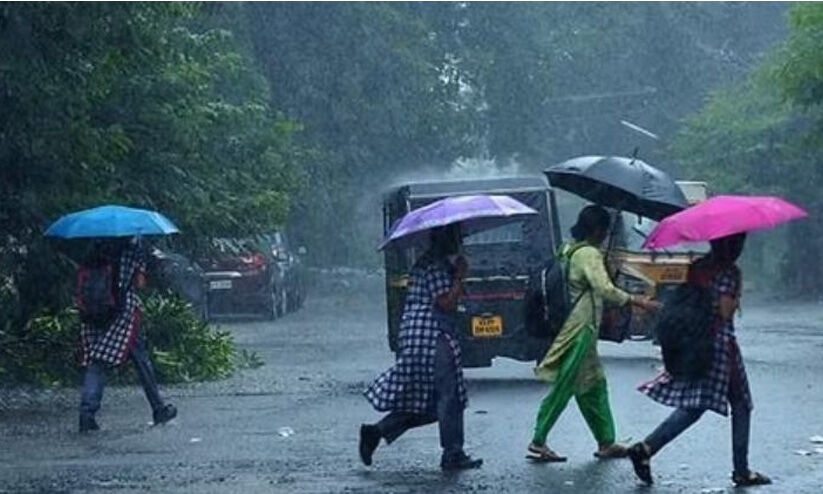 Renewed Rain Warning: Yellow Alert Extended to 11 Districts in Thiruvananthapuram