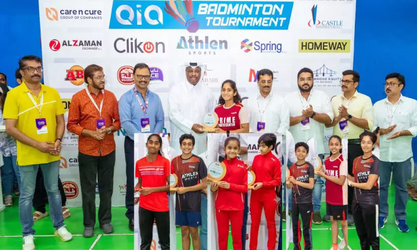 Winners of Khia International Open Badminton Championship