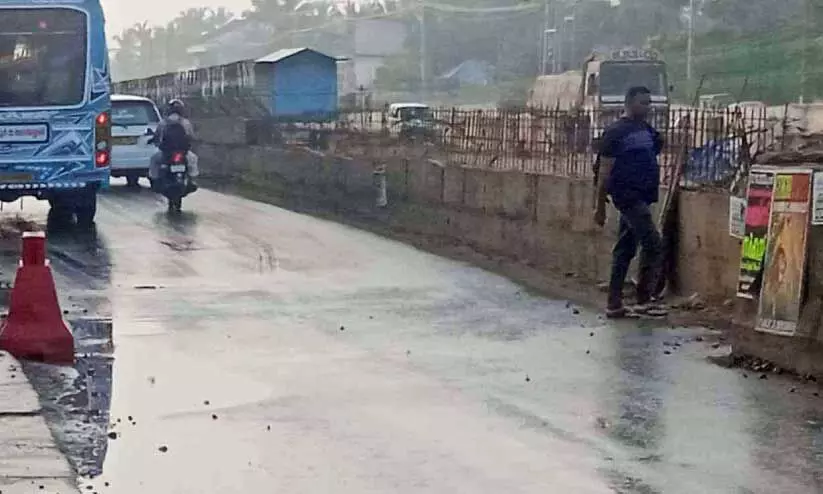 കുടിവെള്ളം കിട്ടാതെ ജനം; പൈപ്പ് പൊട്ടി വെള്ളം പാഴാകുന്നു