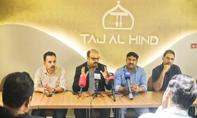 Taj Al Hind Bollywood Kitchen Management held a press conference