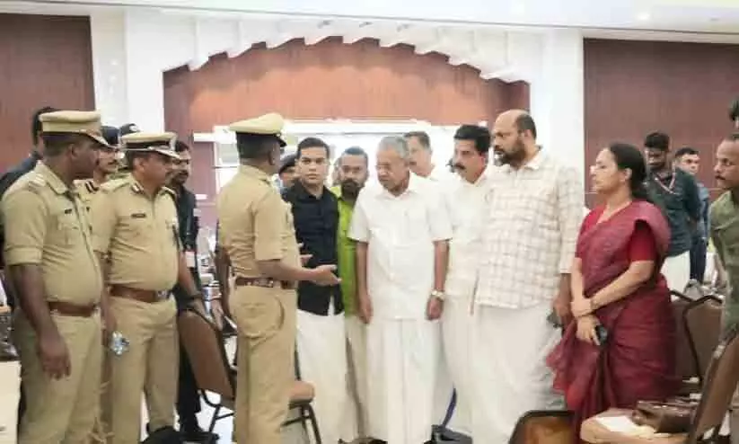 Chief Minister visited Kalamassery Convention Center