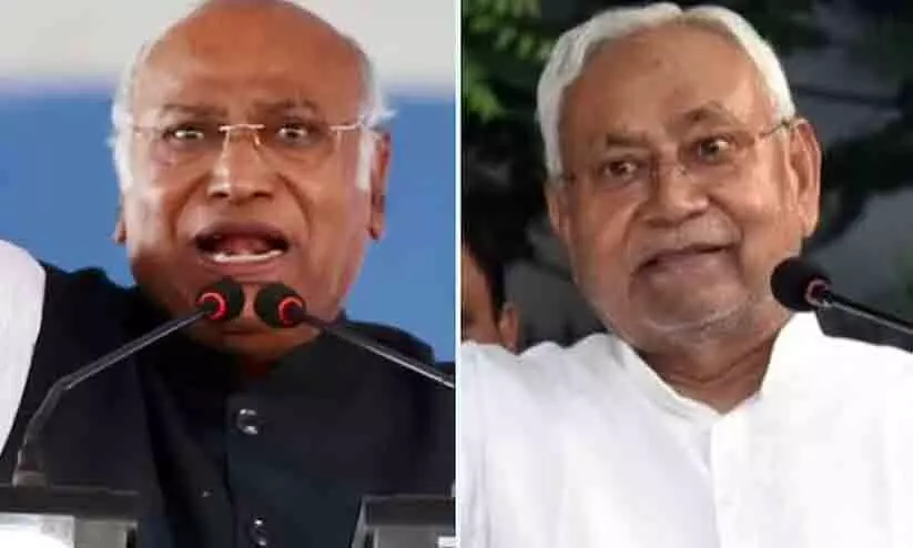 Mallikarjun Kharge, Nitish Kumar