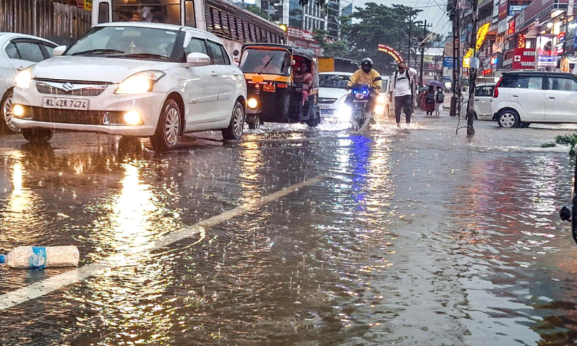 ജില്ലയില്‍ മഴ തുടരുന്നു; ഇന്ന്​ യെല്ലോ അലര്‍ട്ട്