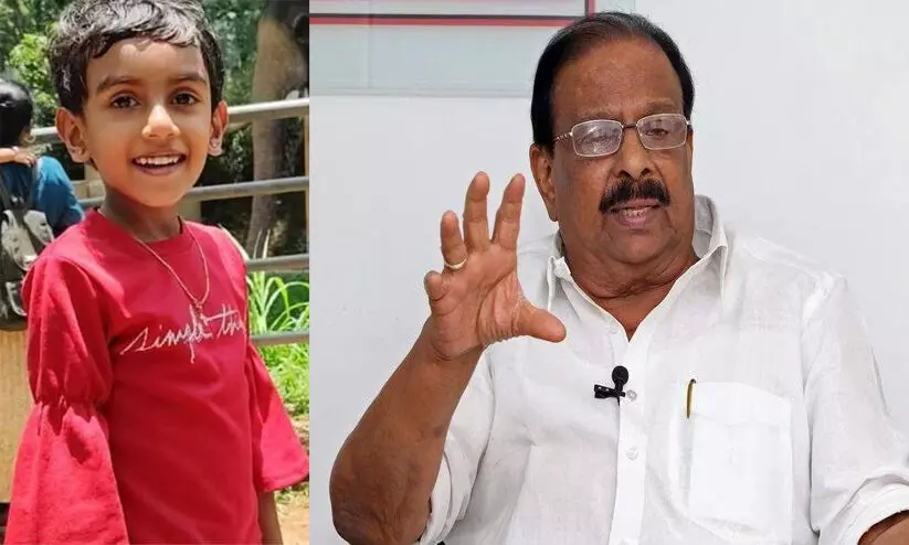 It was comforting to find the child K Sudhakaran wants to arrest the group immediately