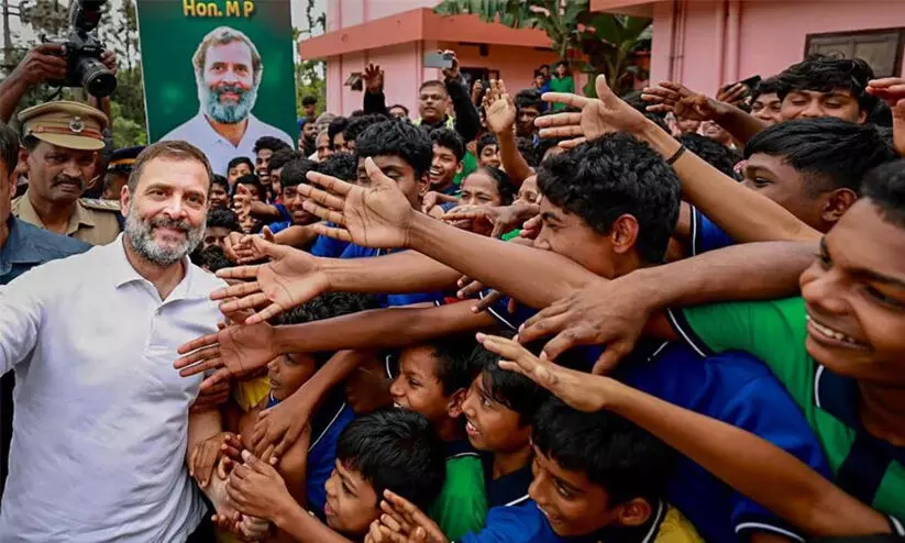 Rahul Gandhi in Wayanad