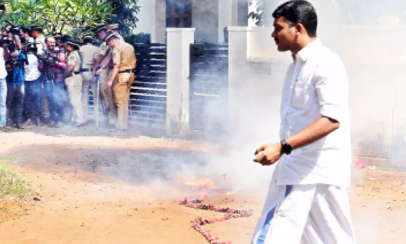 വി.സി നിയമനം: കണ്ണൂരിൽ പ്രതിഷേധപ്പകൽ