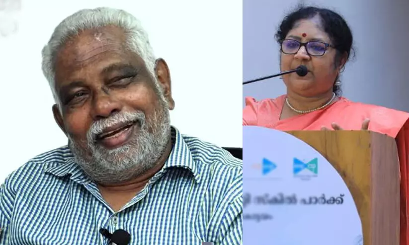 ‘ഒരു ബഹുമതിയുടെയും ഭാഗമാവില്ലെന്ന് ഉറപ്പിച്ച അക്കാദമീഷ്യന് വിട’; അനുശോചിച്ച് മന്ത്രി ആർ.ബിന്ദു