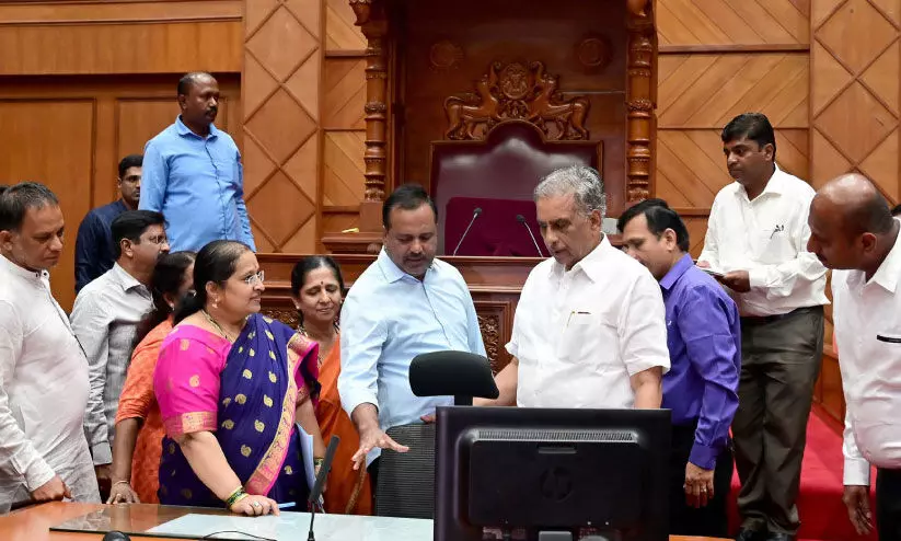 നി​യ​മ​സ​ഭ ശീ​ത​കാ​ല സ​മ്മേ​ള​നം ഇ​ന്ന് ബെ​ള​ഗാ​വി​യി​ൽ തുടങ്ങും