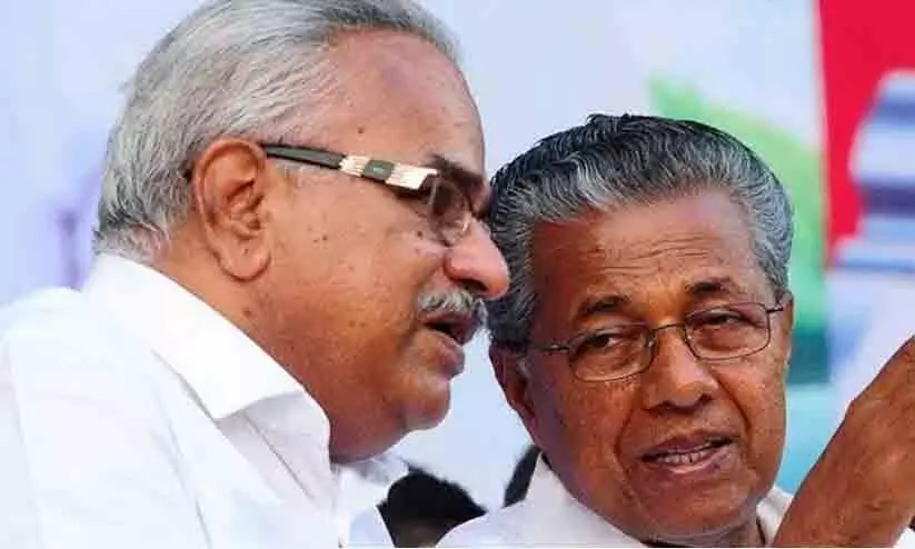 Kanam Rajendran, pinarayi