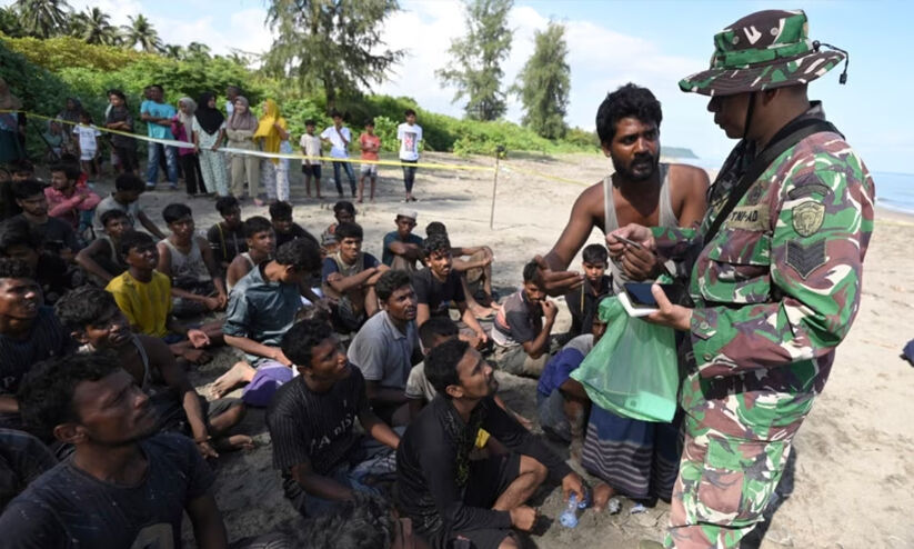 More than 300 Rohingya who are in danger at sea have arrived in Indonesia  Madhyamam