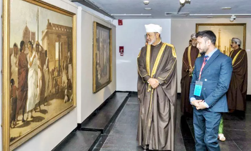 oman sultan- visit