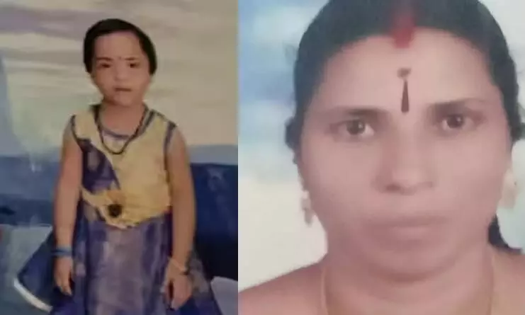 The mother killed her daughter by throwing her into the well