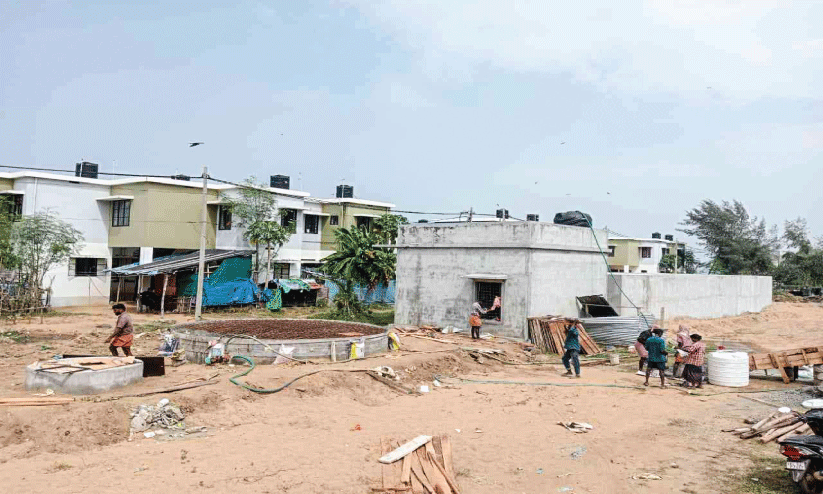 സീവേജ് ട്രീറ്റ്മെന്റ് പ്ലാന്റ് നിർമാണ പ്രവൃത്തികൾ പുനരാരംഭിച്ചു