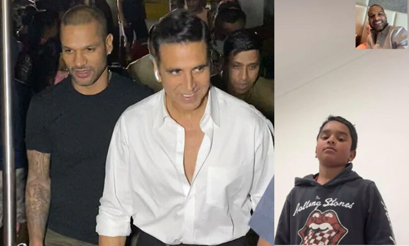 Bollywood Actor Akshay Kumar Reacts to Cricketer Shikhar Dhawan’s Emotional Note on Son’s Birthday: “There is nothing more painful than not being able to see your own son”