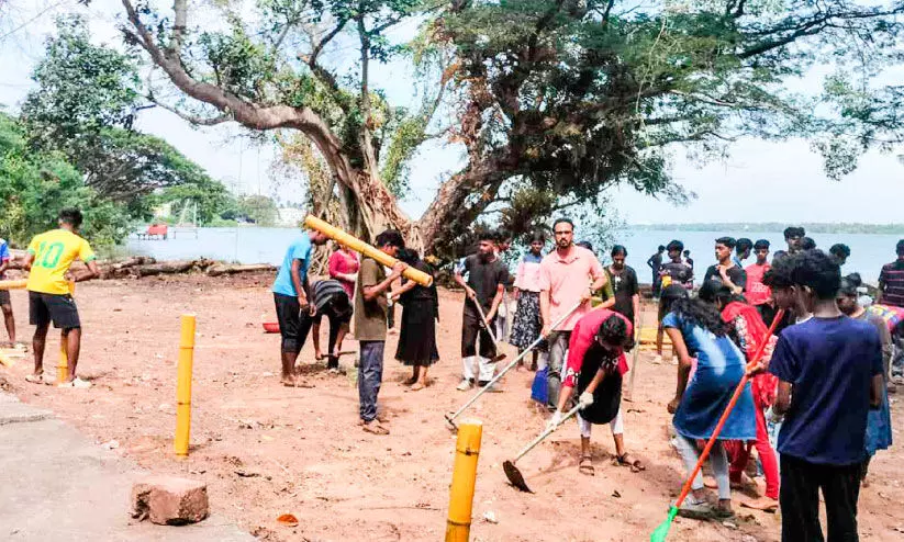 അഴുക്കിൽനിന്ന് അഴകിലേക്ക് മാലിന്യമടിഞ്ഞിടം ഇനി ഉദ്യാനമാകും