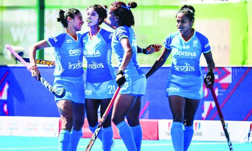 India Dominates Fives World Cup Hockey Women’s Division in Muscat