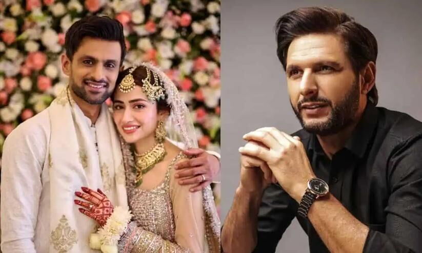 Shahid Afridi Wishes Shoaib Malik Congratulations on His Third Marriage and Draws Criticism from India and Pakistan