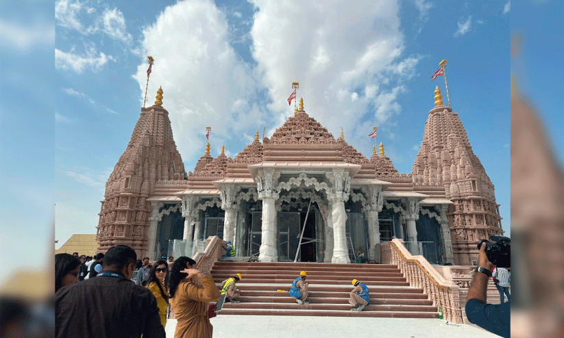 temple in Abu dhabi