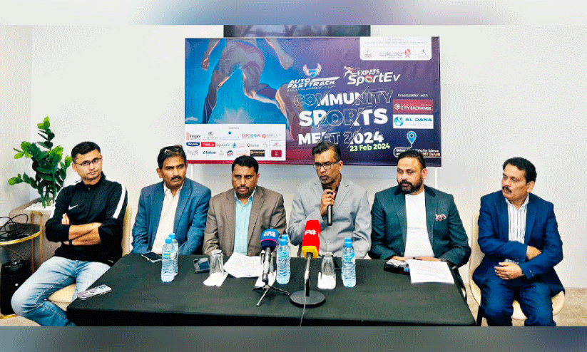 press meet on community sports meet