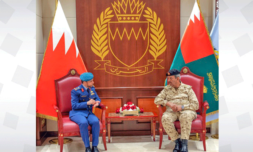 bahrain chief commander welcomes UAE military team