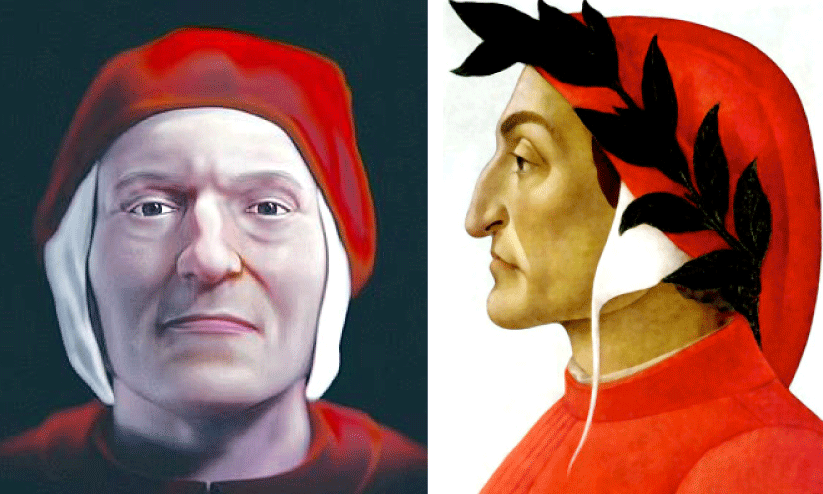 recreated pictures of dante alighiari