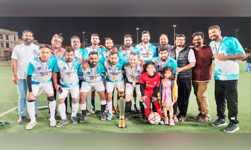 FOK football , farwaniya unit north unit team champions