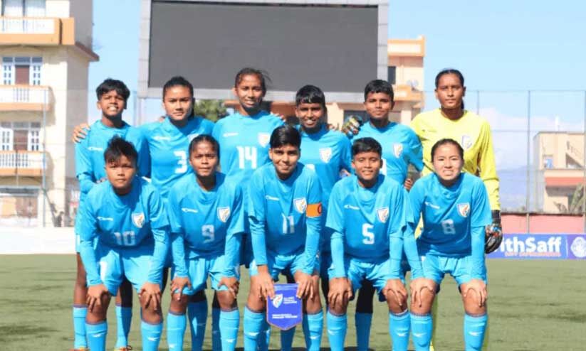 India Dominates SAFF U-16 Women’s Championship with 10-0 Victory Over Nepal; Set to Face Bangladesh in Final