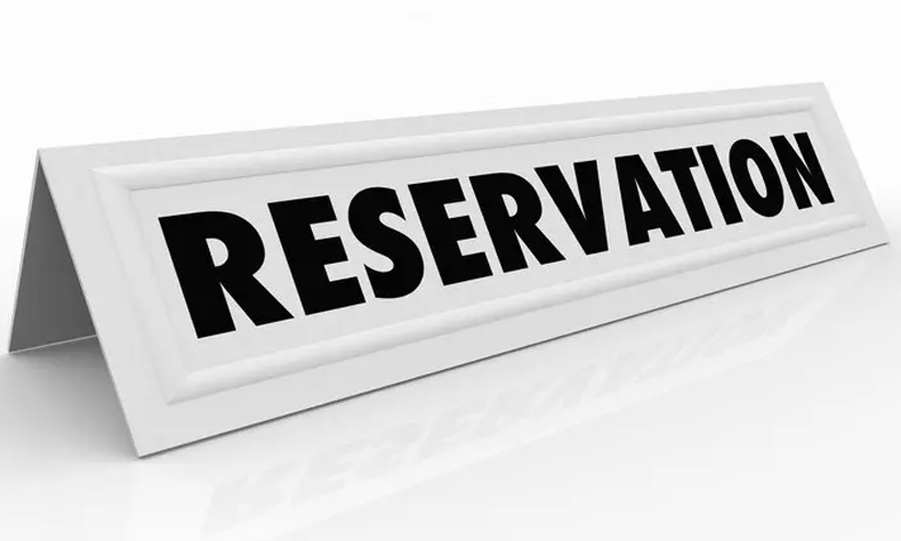 reservation seat